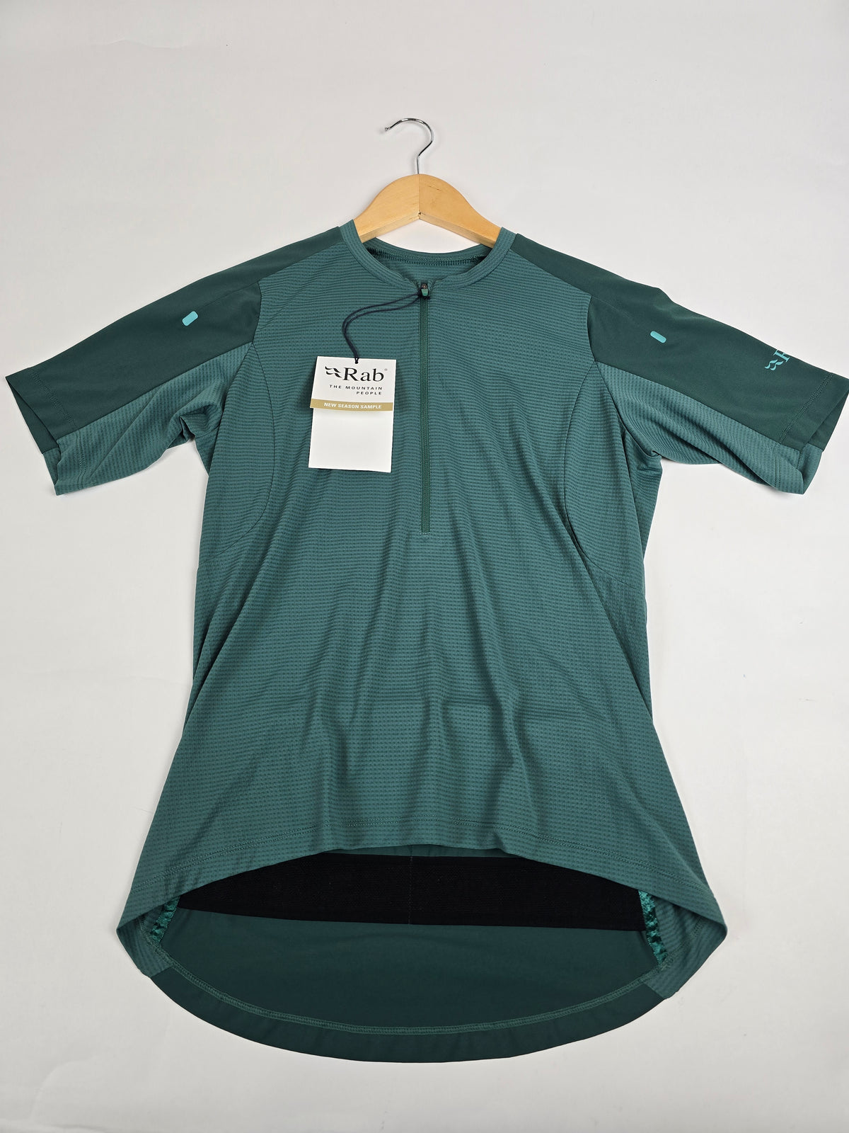 Rab Cinder Tract Jersey Wmns Green Slate/Eucalyptus 10