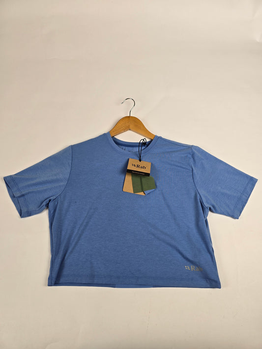 Rab Rivelin Crop Tee Wmns Bluebird 10