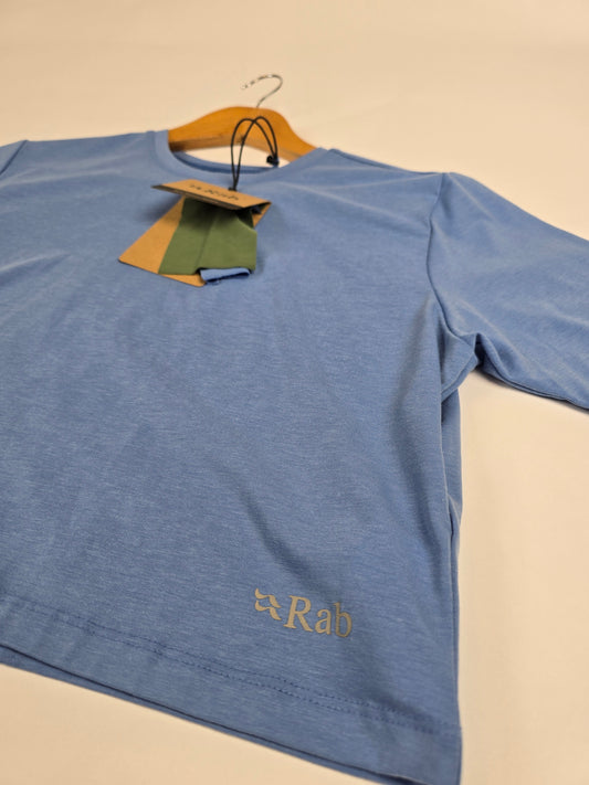 Rab Rivelin Crop Tee Wmns Bluebird 10