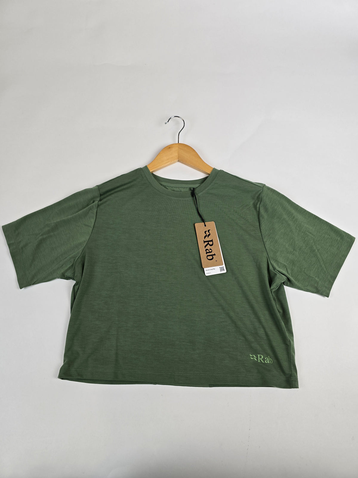 Rab Rivelin Crop Tee Wmns Dark Fig Green 10