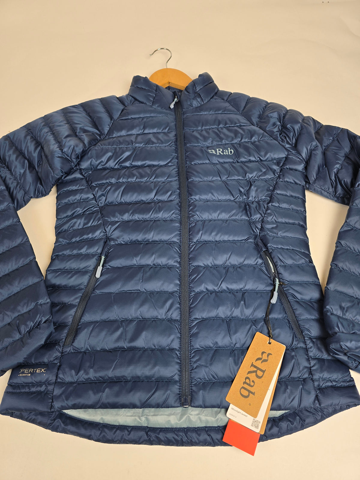 RAB Microlight Jacket Wmns Tempest Blue Size 08