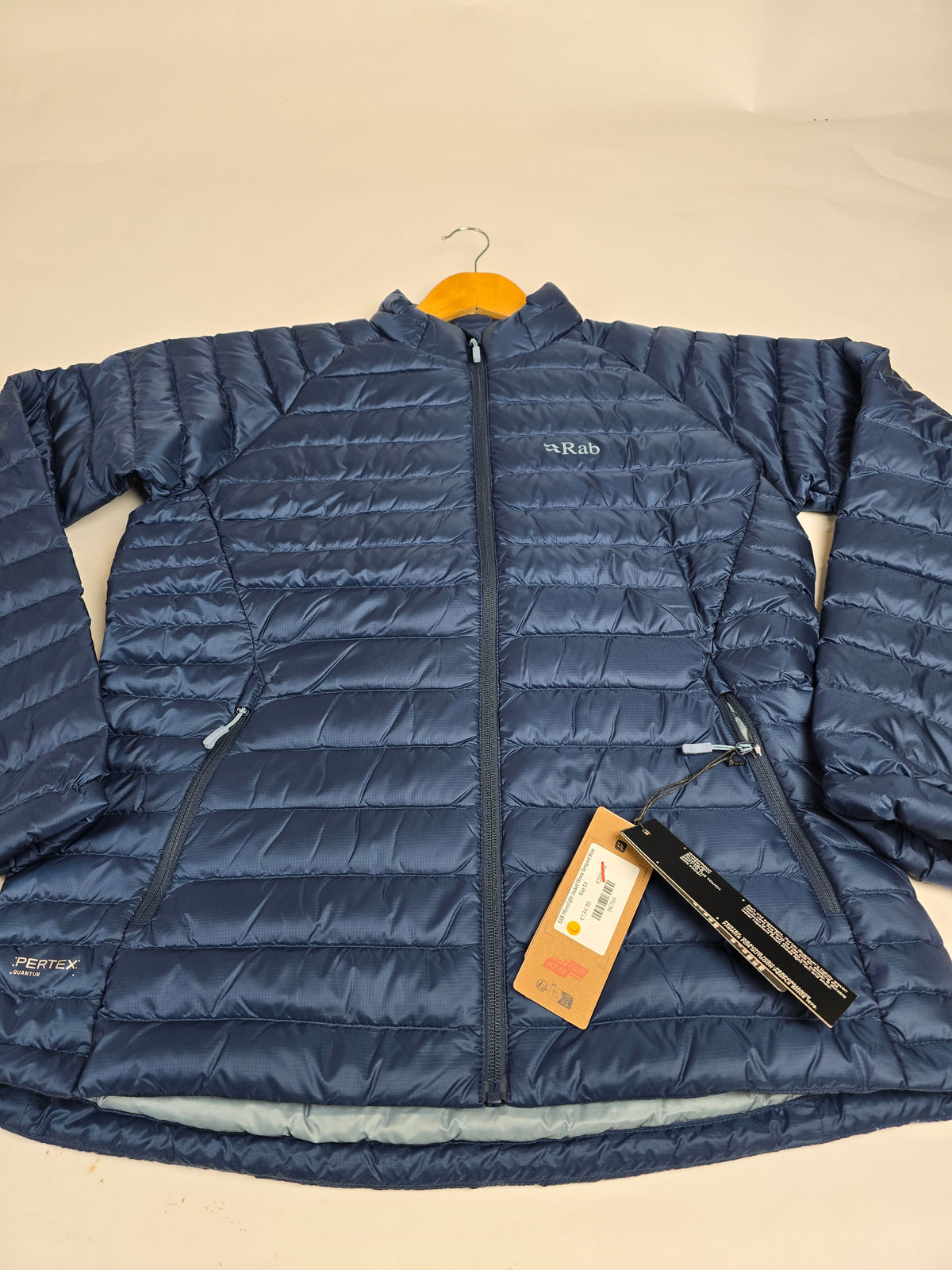 RAB Microlight Jacket Wmns Tempest Blue Size 14