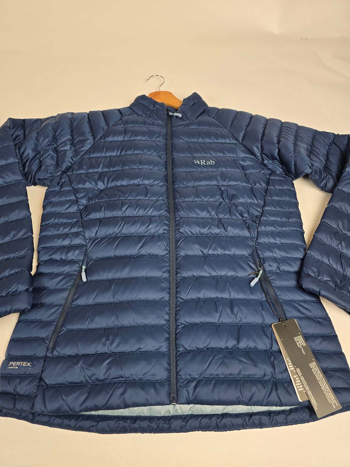 RAB Microlight Jacket Wmns Tempest Blue Size 14