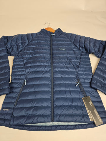 RAB Microlight Jacket Wmns Tempest Blue Size 14