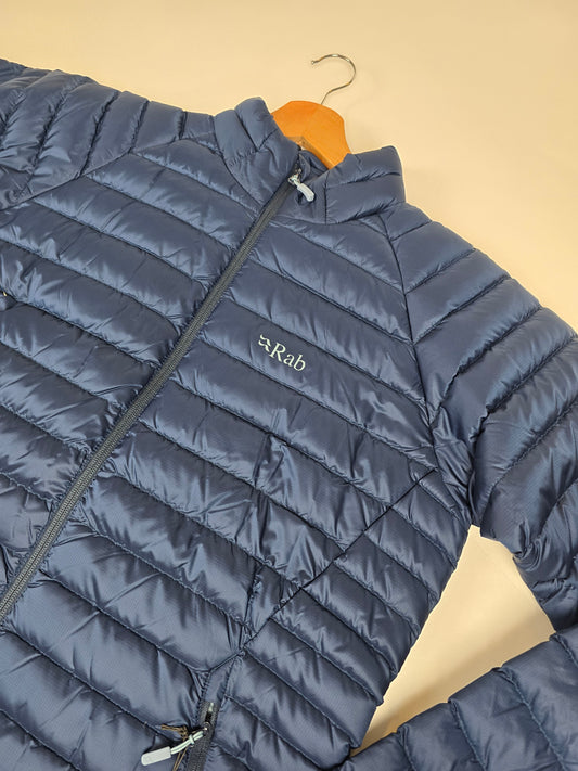 RAB Microlight Jacket Wmns Tempest Blue Size 14
