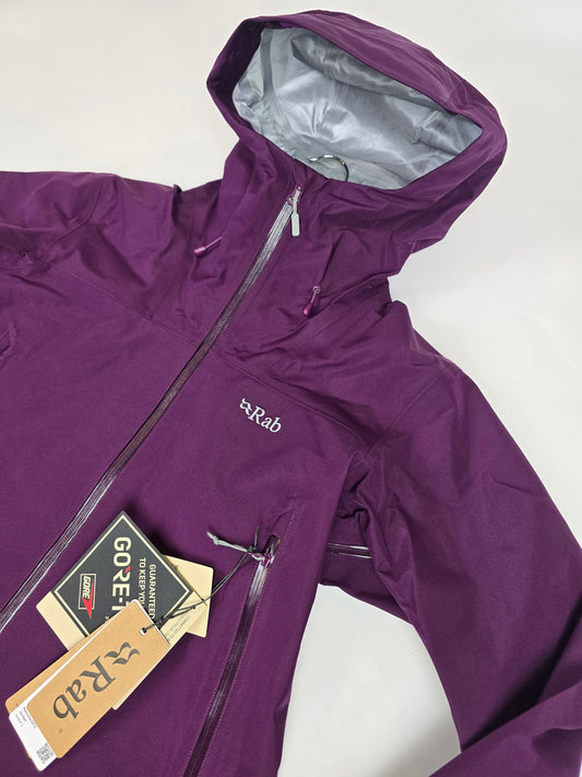 RAB Namche Gtx Jacket Wmns Mulberry Size 10