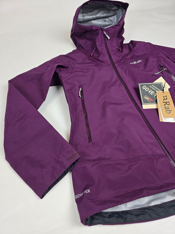 RAB Namche Gtx Jacket Wmns Mulberry Size 10