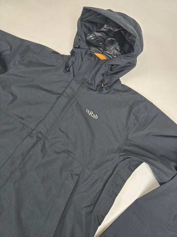 RAB Downpour Eco Jacket Wmns Black Size 14