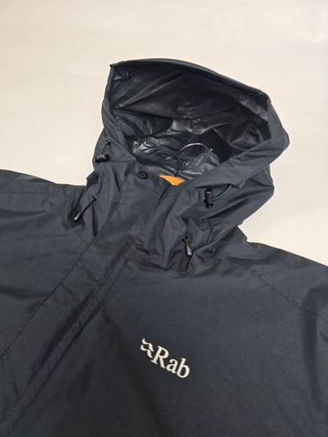 RAB Downpour Eco Jacket Wmns Black Size 14