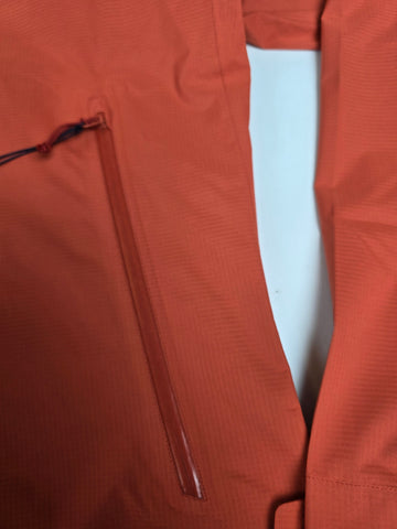 RAB Downpour Light Jacket Wmns Red Grapefruit Size 14