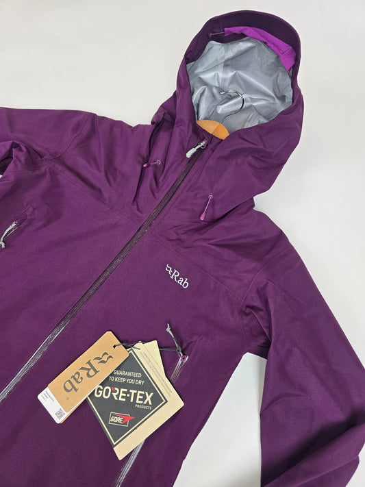 RAB Namche Gtx Jacket Wmns Mulberry Size 10