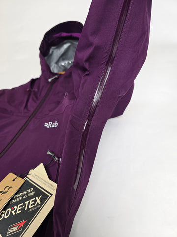 RAB Namche Gtx Jacket Wmns Mulberry Size 10