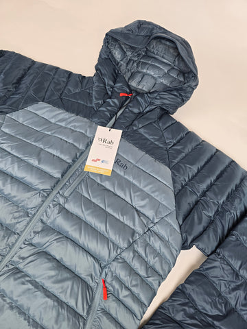 RAB Microlight Alpine Jacket Wmns Orion Blue/citadel Size 16