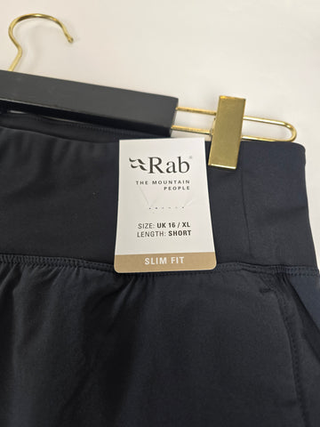 RAB Momentum Pants Wmns Beluga Size 16 Short Leg