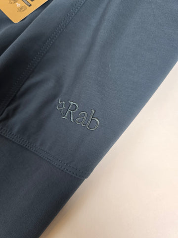 RAB Incline Light Pants Wmns Orion Blue Size 16 Regular Leg