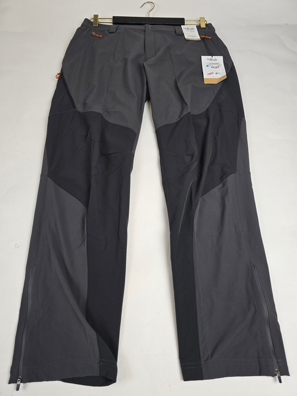 RAB Torque Mountain Pants Graphene/anthracite 38" Regular   Leg