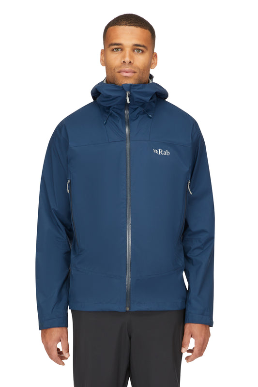 Rab Downpour Plus 2.0 Jacket Tempest Blue Large