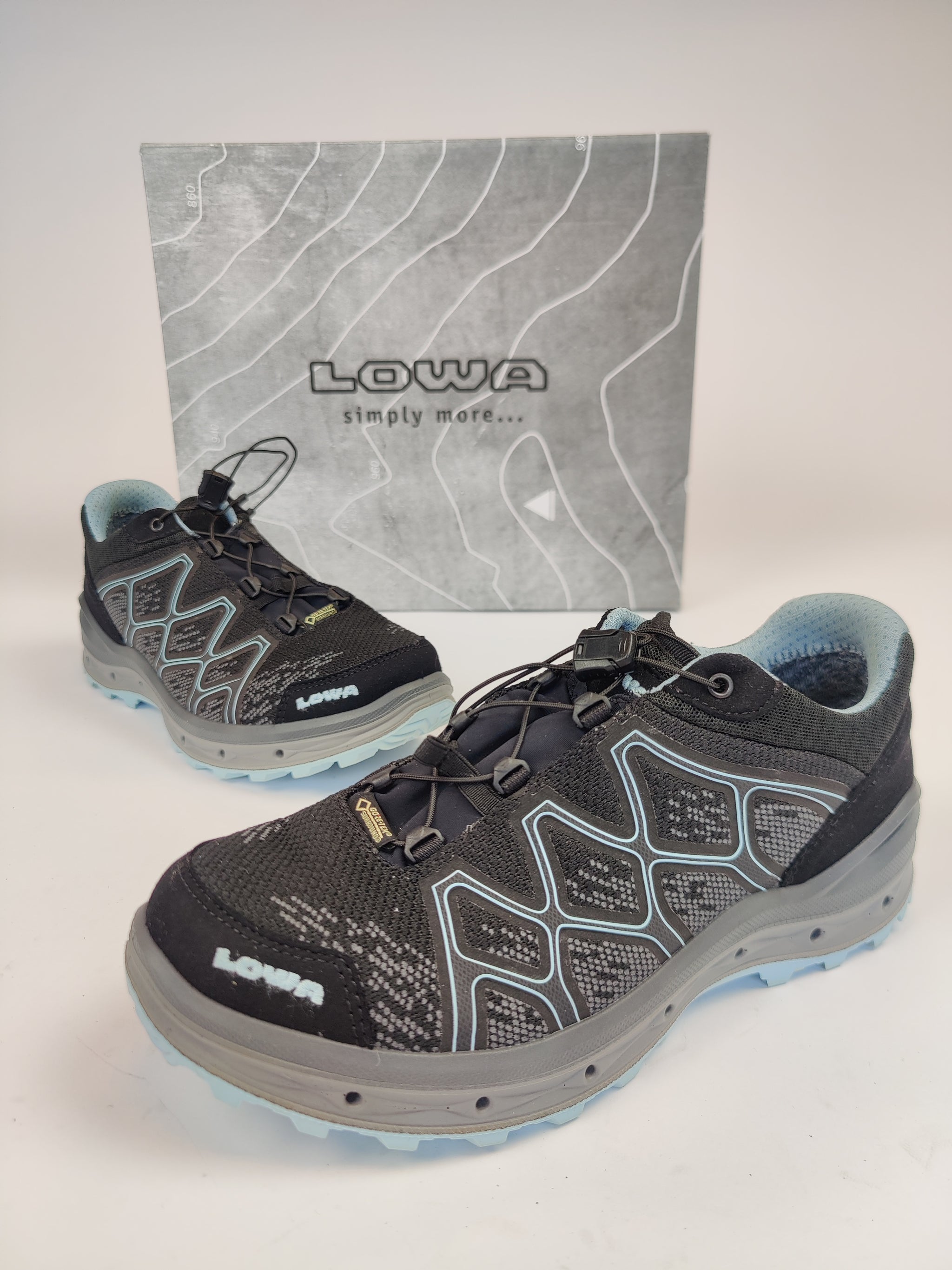 Lowa Aerox GTX Lo Ws Wandelschoenen Zgan UK5 EU38 Tweedehands Outdoorkleding