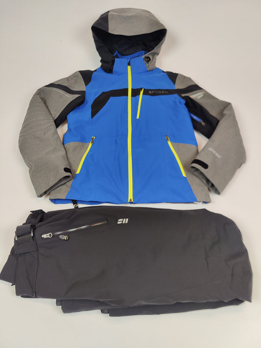 Spyder Goretex Ski Jacket + Black Pants Heren S