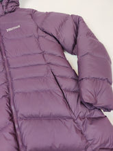 Afbeelding in Gallery-weergave laden, Marmot Long Duck Down Parka Paars Dames L
