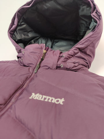 Marmot Long Duck Down Parka Paars Dames L