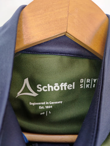 Schöffel Longsleeve Lenggries M - loden green 50 Nieuw!