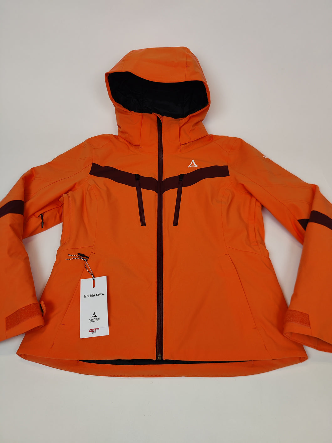Schöffel Ski Jacket Avons L - coral orange 38