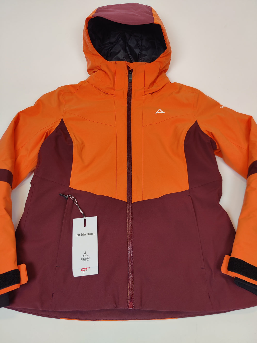 Schöffel Ski Jacket Kanzelwand L - coral orange 38