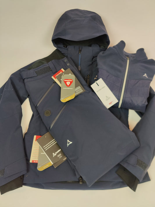 Schöffel Premium Ski Set Heat Navy Blazer Nieuw! Dames 38