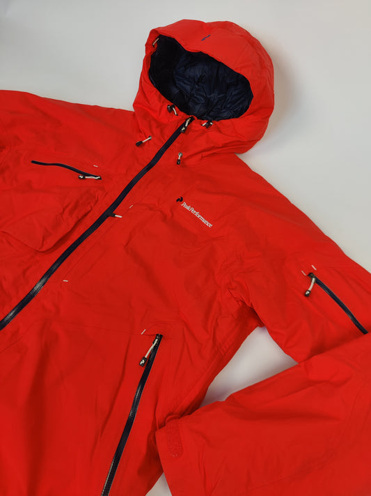 Peak Performance Heli Loft Skijas Goretex Rood Heren 2XL