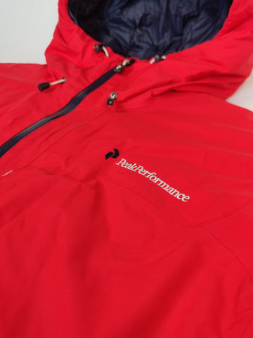 Peak Performance Heli Loft Skijas Goretex Rood Heren 2XL