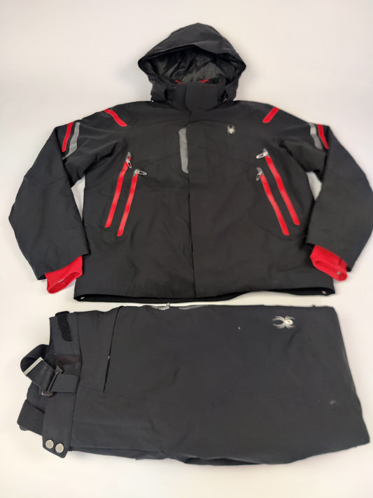 Spyder Ski Set Zwart Heren L