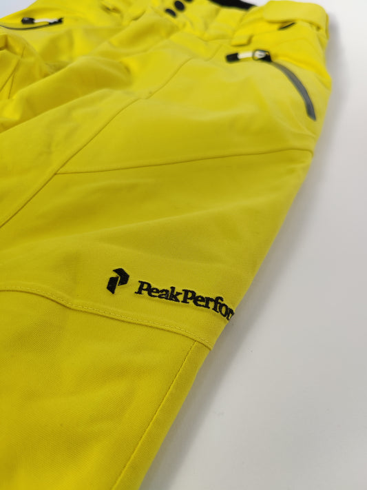 Peak Peformance Goretex Skibroek Geel Heren S