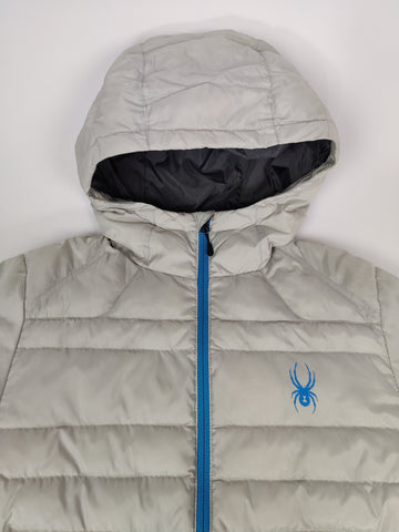 Spyder Donsjas Midlayer Grijs Heren S