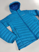 Afbeelding in Gallery-weergave laden, Peak Performance Frost Down Hooded Jacket Blauw Heren L
