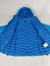 Afbeelding in Gallery-weergave laden, Peak Performance Frost Down Hooded Jacket Blauw Heren L
