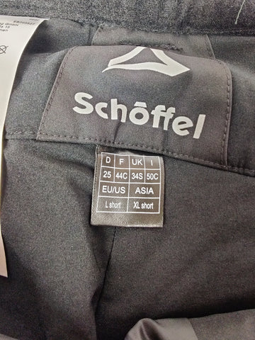 Schöffel Ski Pants Bern1 Zwart Nieuw! Heren L