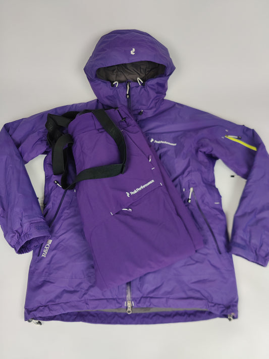 Peak Performance Ski Set Heli Loft Paars Heren M