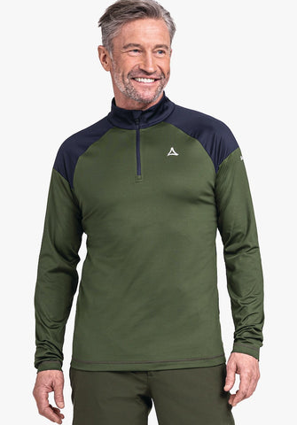 Schöffel Longsleeve Lenggries M - loden green 50 Nieuw!