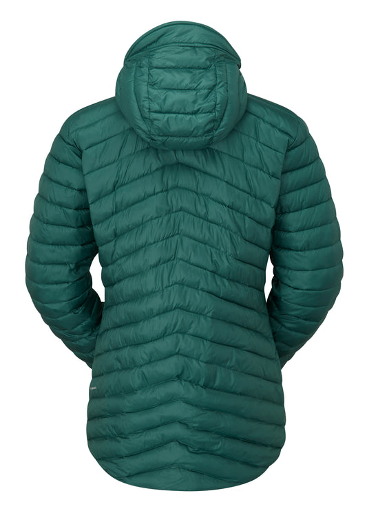 Rab Cirrus Alpine Jacket Wmns Green Slate Eucalyptus Size 10