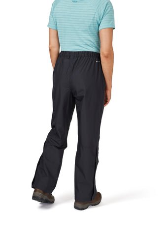 Rab Downpour Eco Pants Wmns Black Size 10 Regular Leg