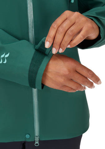 Rab Kangri GTX Jacket Wmns Green Slate Size 12