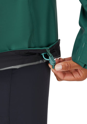 Rab Kangri GTX Jacket Wmns Green Slate Size 12