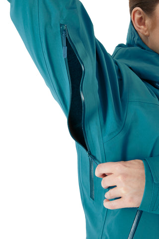 Rab Kangri GTX Jacket Wmns Marina Blue Size 10