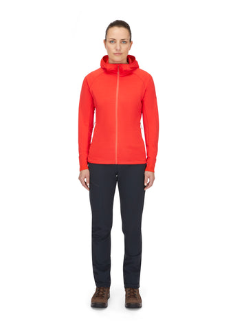 Rab Planar Hoody Wmns Red Grapefruit Size 10