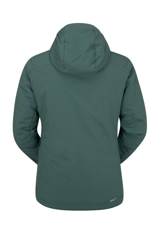 Rab Xenair Alpine Light Jacket Wmns Green Slate Size 10