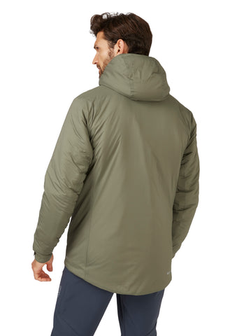 Rab Xenair Alpine Light Jacket Ebony (Marmalade) Medium