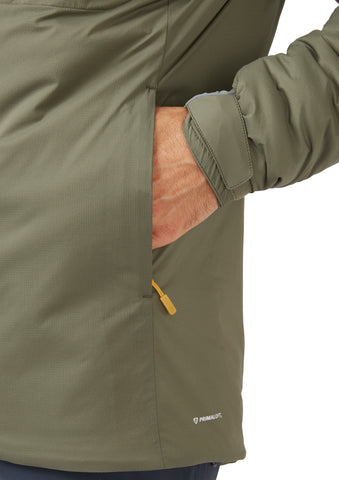Rab Xenair Alpine Light Jacket Ebony (Marmalade) Medium
