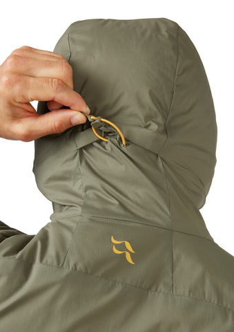 Rab Xenair Alpine Light Jacket Ebony (Marmalade) Medium