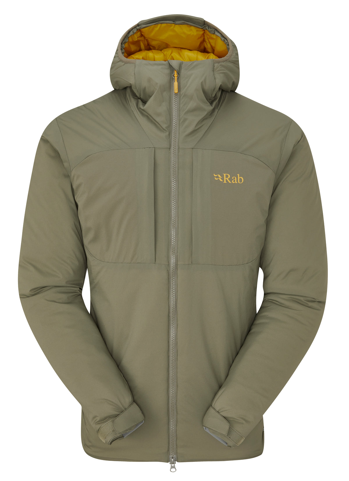 Rab Xenair Alpine Light Jacket Ebony (Marmalade) Medium